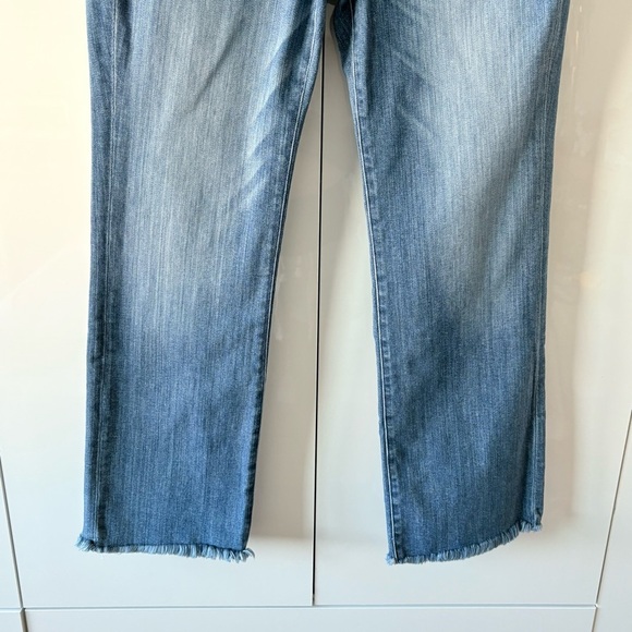 AYR The Pop Fringe Hem Straight Leg Jeans - Picture 6 of 13